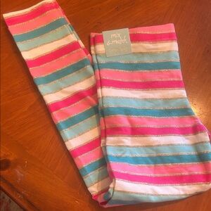 Cynthia Rowley Colorful Striped Kids Leggings